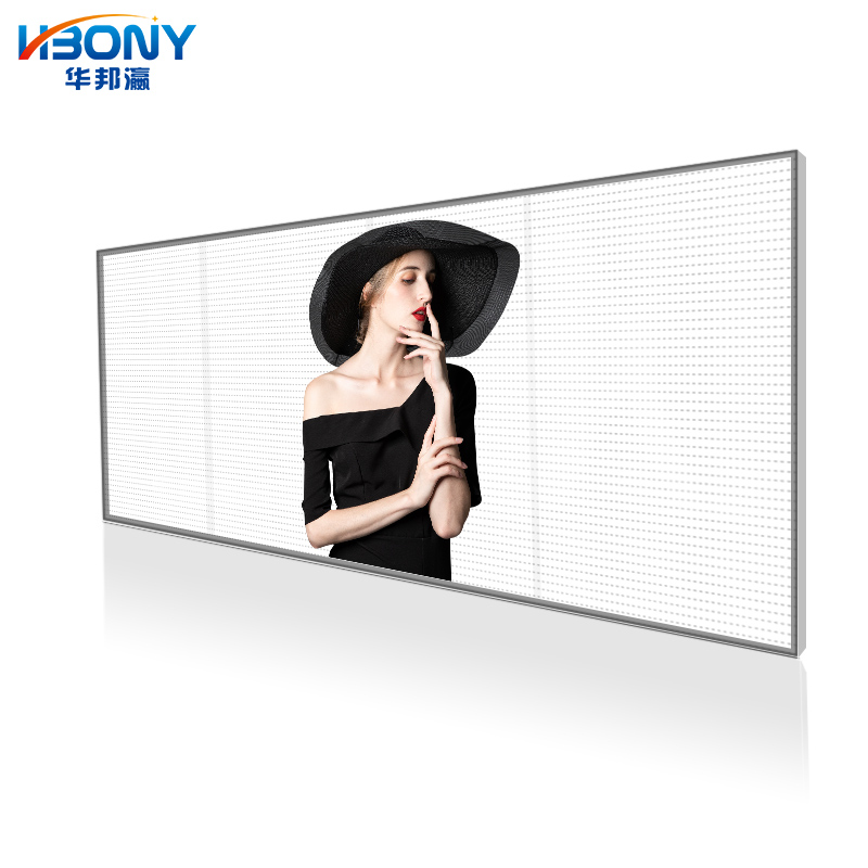 時(shí)尚潮流“新寵”！看LED透明屏如何風(fēng)靡市場(chǎng)！