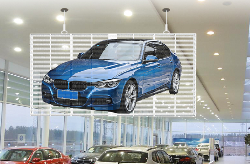 創(chuàng)意看得見(jiàn)！——華邦瀛LED透明屏賦能新零售場(chǎng)景